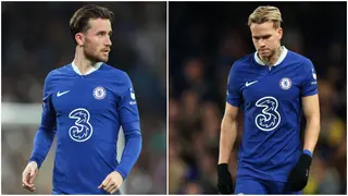 Fans react as Ben Chilwell, Mykhailo Mudryk spotted arguing during game vs Brighton