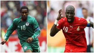 Former Ghana Captain Picks Nigeria Legend Okocha as One of the Most Skillful Players he has Seen