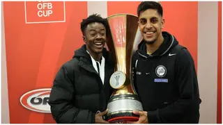 Ghanaian forward Mohammed Fuseini wins Austrian Cup with Sturm Graz