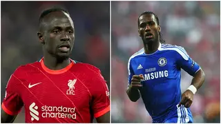 Sadio Mane Equals Didier Drogba’s Record With Strike Against Villareal