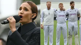 History as 'God Save the King' is Sung During England vs South Africa Test Cricket Match