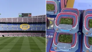 Barcelona's Sale of Camp Nou Grass Draws Varied Reactions from Football Fans