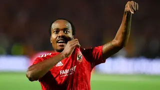 Percy Tau Stars As Al Ahly Hold Advantage in CAF Champions League Final