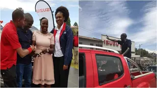 Isuzu hands Eliud Kipchoge keys to brand new D-Max worth KSh 5.9 million