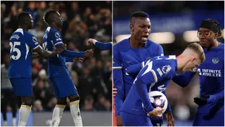 Chelsea vs Everton: Unseen Footage Shows Caicedo Lecturing Jackson for 'Fighting' Over Penalty