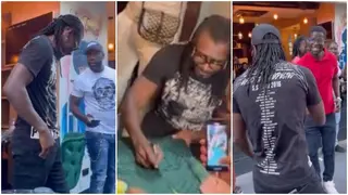2021 AFCON winning coach Aliou Cissé holidays in Paris, spends quality time with fans