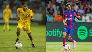 Mamelodi Sundowns' Thato Sibiya could become South Africa's own version of Barcelona's Lamine Yamal