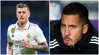 Toni Kroos shows no mercy for Eden Hazard amid lack of playing time