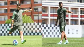 Panic as Manchester United Star Bruno Fernandes Spotted Training with Different Club Ahead of New Season