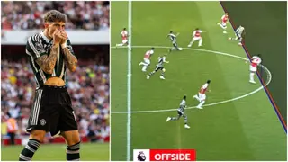 How offside lines work on VAR after Alejandro Garnacho is denied against Arsenal