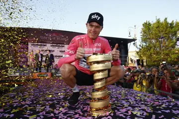 Christopher Froome during the 101st Giro d'Italia