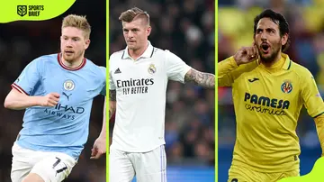 Kevin De Bruyne, Toni Kroos, and Parejo are among the best passers in the world