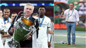 Jose Peseiro, Carlo Ancelotti, Real Madrid, Nigeria, Champions League, Borussia Dortmund