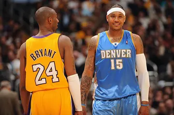 Kobe Bryant, Carmelo Anthony, NBA, LA Lakers, Denver Nuggets