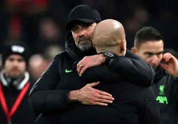 Potentially the final meeting of Jurgen Klopp and Pep Guardiola was a breathless encounter