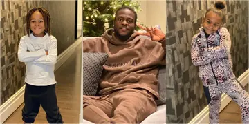 Victor Moses posts touching photos of his son, daughter, calls them legends