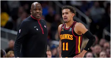 Trae Young, Nate McMillan, Atlanta Hawks