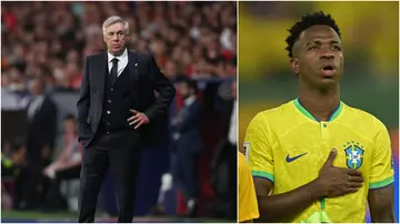 Carlo Ancelotti, Vinicius Junior, Brazil, Neymar, Real Madrid, Jude Bellingham