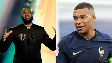 LeBron James, Kylian Mbappe, France, Los Angeles Lakers, Paris Saint-Germain, Al Hilal