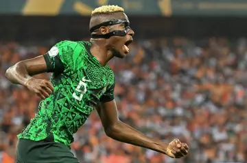 Nigeria's forward Victor Osimhen