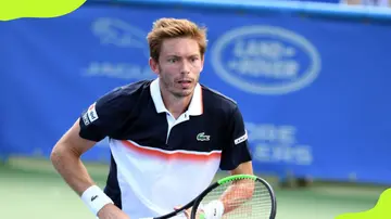 Most aces in a tennis match by Nicolas Mahut