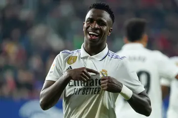 Real Madrid's Vinicius Junior has been the target of racist abuse in Spain