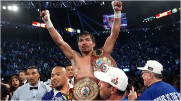 Manny Pacquiao, Floyd Mayweather, Boxing, WBA, WBC, IBO, IBF, 2024 Olympics