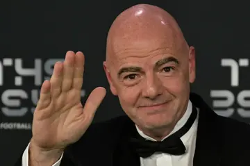 Gianni Infantino, seen here at the Best FIFA Football Awards 2022 ceremony in Paris last month, is set to be handed a third term as FIFA president on Thursday