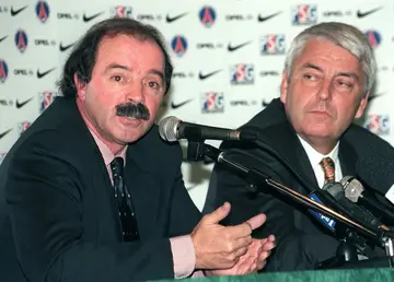 Artur Jorge (L) had two spells in charge of PSG
