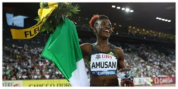 Nigerian athlete who failed to win Olympic medal makes history in Diamond League meet, wins N16m