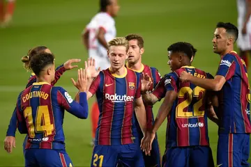 Barcelona vs Sevilla: Coutinho scores as Catalans drop 1st point under Ronald Koeman