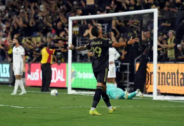 Denis Bouanga is making his mark with Los Angeles Football Club at just right the moment after his two goals in Thursday's playoff win over the LA Galaxy.