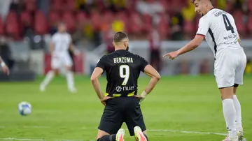 Karim Benzema, Al-Ittihad, penalty, cursed, own goal, miss