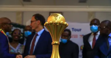 AFCON trophy. Photo: Getty Images.