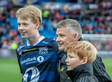 Ole Solskjaer and sons.