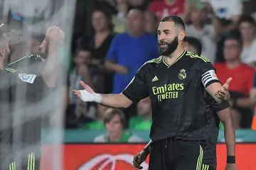 Ballon d'Or winner Karim Benzema scored once and had two disallowed against Elche