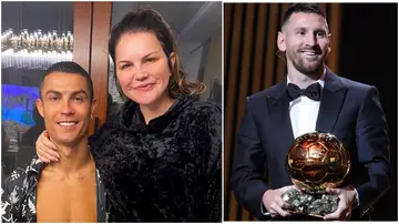 Katia Aveiro, Lionel Messi, Cristiano Ronaldo