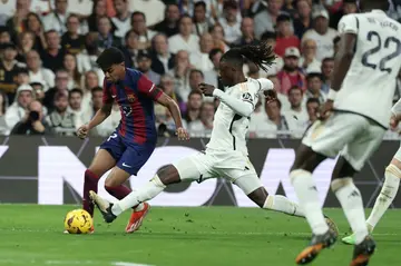 Barcelona winger Lamine Yamal had a goal not given but the ball might have crossed the line in the Clasico
