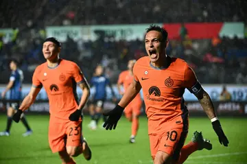 Inter Milan's Argentine forward Lautaro Martinez made the difference