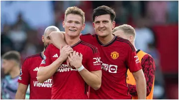 Harry Maguire, Scott McTominay, Manchester United, Brentford, Old Trafford, Premier League.