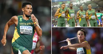 Team South Africa athletes in action.