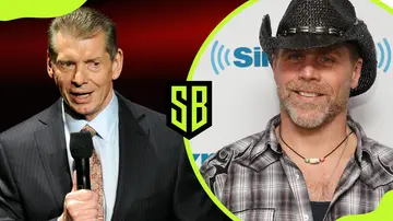 Vince McMahon (Left) and Shawn Michaels