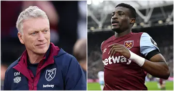 David Moyes is impressed with Mohammed Kudus, who scored most recently against Crystal Palace