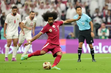 Qatar's Akram Afif was named Asian Cup player of the tournament