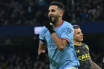 Critics silenced: Manchester City beat Aston Villa to move to within three points of league leaders Arsenal