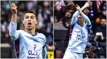 Cristiano Ronaldo, goal, first, competitive, strike, Al-Nassr, Al-Fateh