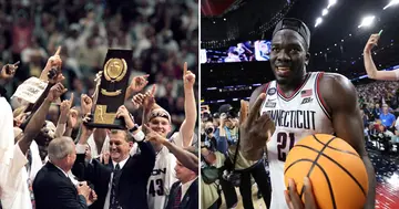 UConn Huskies, Connecticut Huskies, Kemba Walker, Adama Sanogo, UConn, NCAA Championship, 2023 NCAA Championship, San Diego State Aztecs