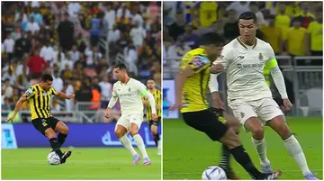 Cristiano Ronaldo, Al-Nassr, defender, nutmeg, Al-Ittihad