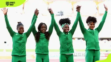 Nigerian relay team