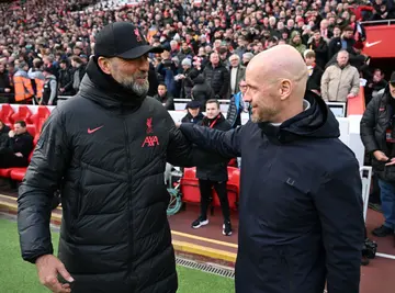 Jurgen Klopp, Erik ten Hag, 7-0, Liverpool vs Manchester United